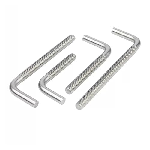 Amazon.co.jp: 304 ステンレス鋼 7/L 型直角アンカー ボルト